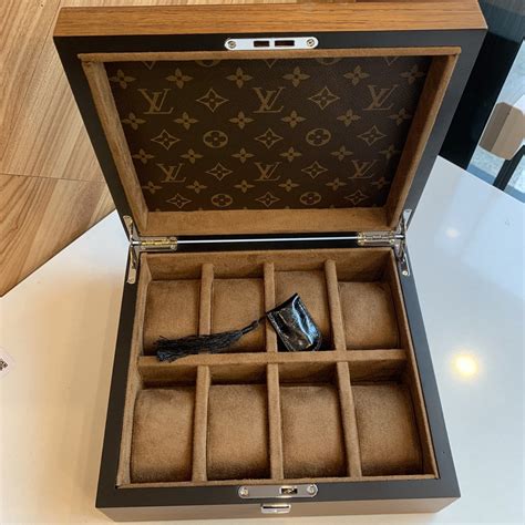 louis vuitton watch case.